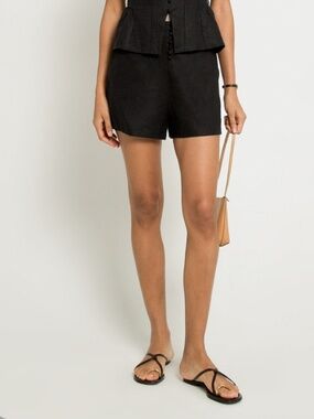 Caara kathryn linen shorts